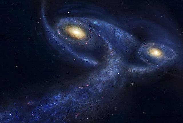 35亿年后银河系将与仙女座星系相撞，人类届时该何去何从？  银河系将与仙女座星系相撞 第1张