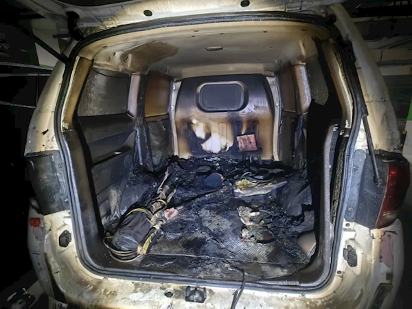 电动汽车电池故障 小区地下停车场深夜起火 自动喷水系统立大功 自动喷水系统 第2张