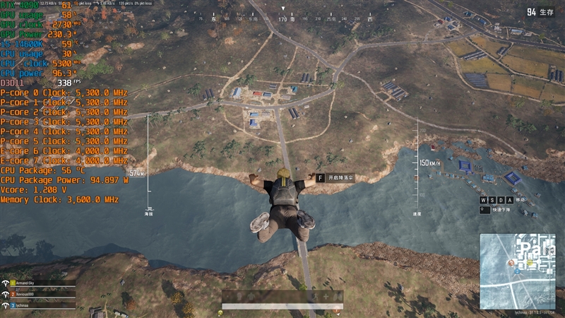 锐龙5 9600X和i5-14600K哪个好？网游对比测评见分晓！ 9600X和i5-14600K哪个好 9600X i5-14600K 第19张