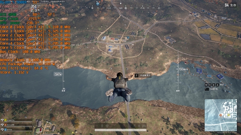 锐龙5 9600X和i5-14600K哪个好？网游对比测评见分晓！ 9600X和i5-14600K哪个好 9600X i5-14600K 第20张