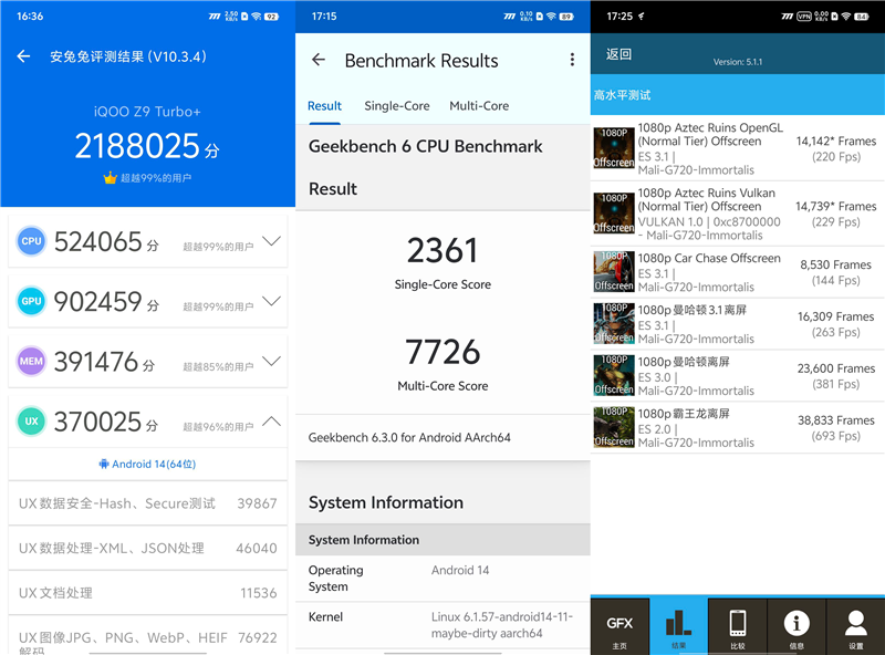 iQOO Z9 Turbo+评测，续航最好的天玑9300+性能旗舰！ Turbo+评测 天玑9300+ 第12张