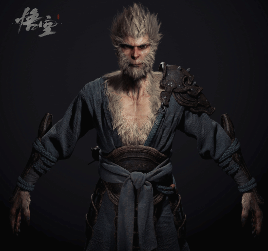《黑神话：悟空》早期角色建模欣赏：不白、老猴子等亮相 黑神话：悟空 角色建模 第11张