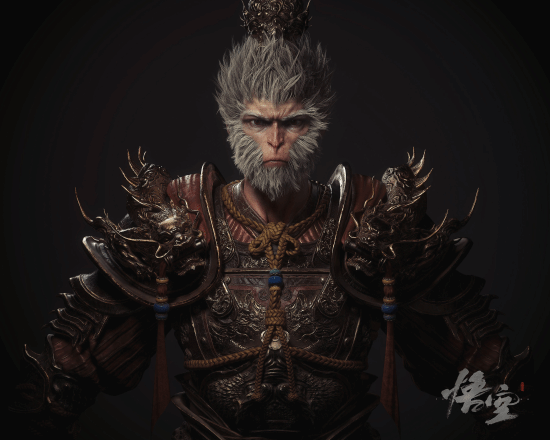 《黑神话：悟空》早期角色建模欣赏：不白、老猴子等亮相 黑神话：悟空 角色建模 第13张