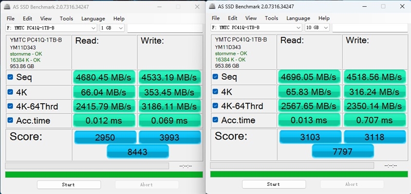 优秀的OEM SSD！长江存储PC41Q 1TB评测：裸条满载仅62度 长江存储PC41Q 1TB评测 第4张