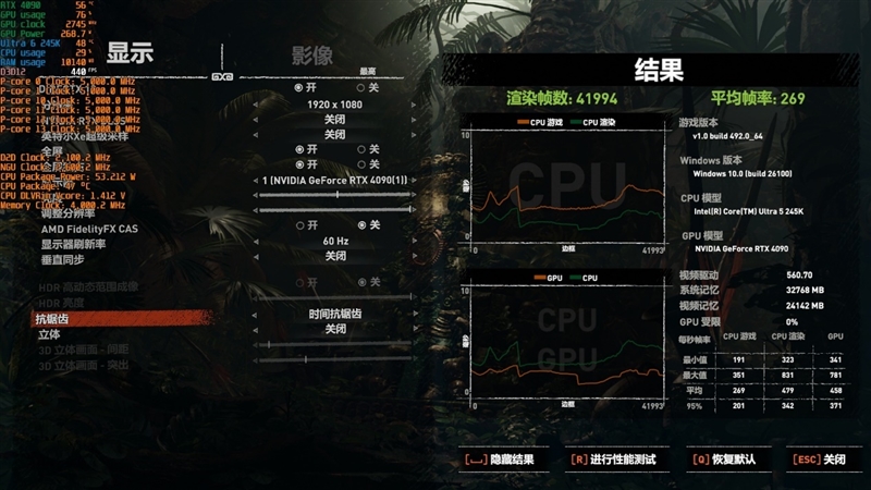 功耗比锐龙7还低！Intel酷睿Ultra 9 285K/5 245K首发评测：游戏性能一言难尽 Intel酷睿Ultra 245K评测 第72张