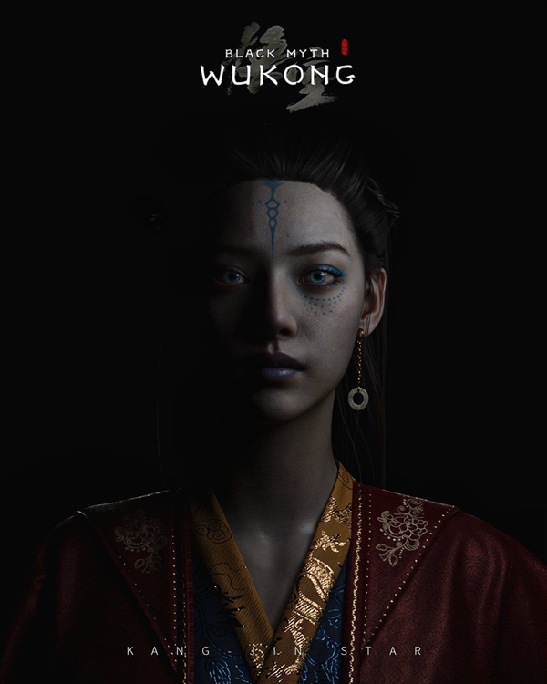 《黑神话》亢金星君淡妆模型图赏：更加靓丽了 黑神话 亢金星君 第2张