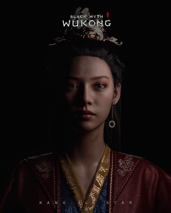 《黑神话》亢金星君淡妆模型图赏：更加靓丽了 黑神话 亢金星君 第1张