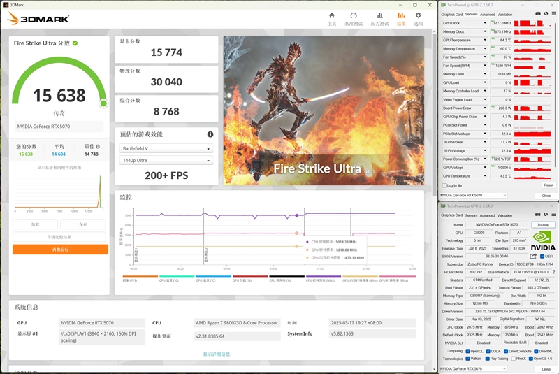 超频能力媲美顶级非公！索泰RTX 5070 SOLID OC评测 索泰RTX 第50张