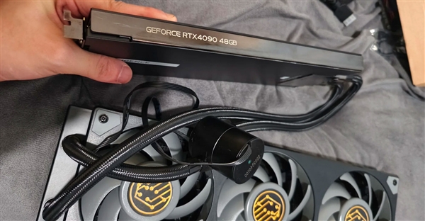 RTX 4090魔改48GB显存 还有水冷！比RTX 5090D还贵 第2张