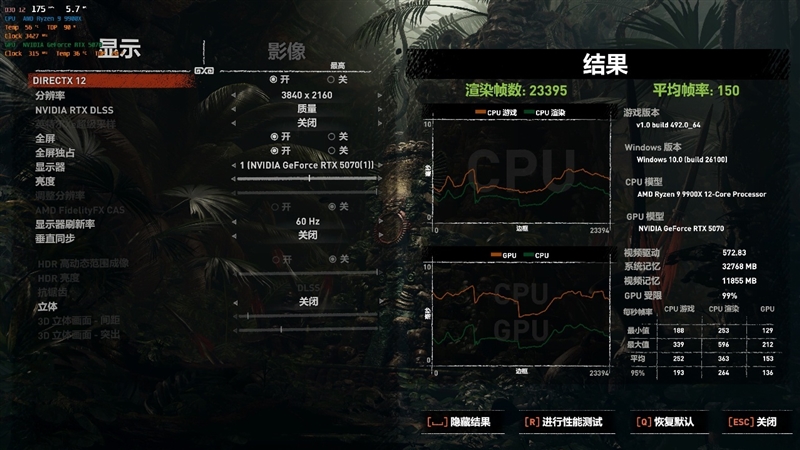 耕升RTX 5070踏雪OC显卡评测：性能优秀散热一流 还是颜值巅峰 5070踏雪OC显卡评测 第56张