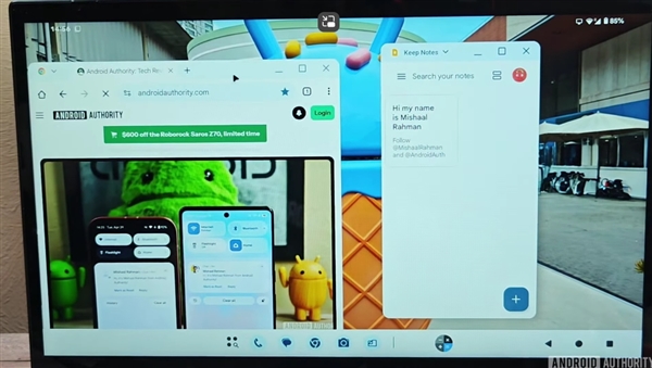 媲美Windows!Android 16全新桌面模式首测:手机一插秒变电脑 Android 16全新桌面模式 第3张 媲美Windows!Android 16全新桌面模式首测:手机一插秒变电脑 Android 16全新桌面模式 第3张