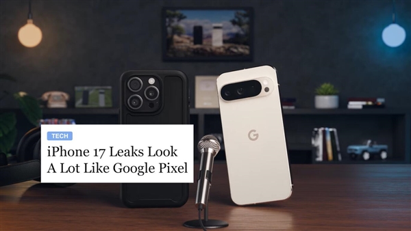 iPhone 17 Air设计致敬谷歌Pixel！谷歌发广告暗讽 Air 第1张