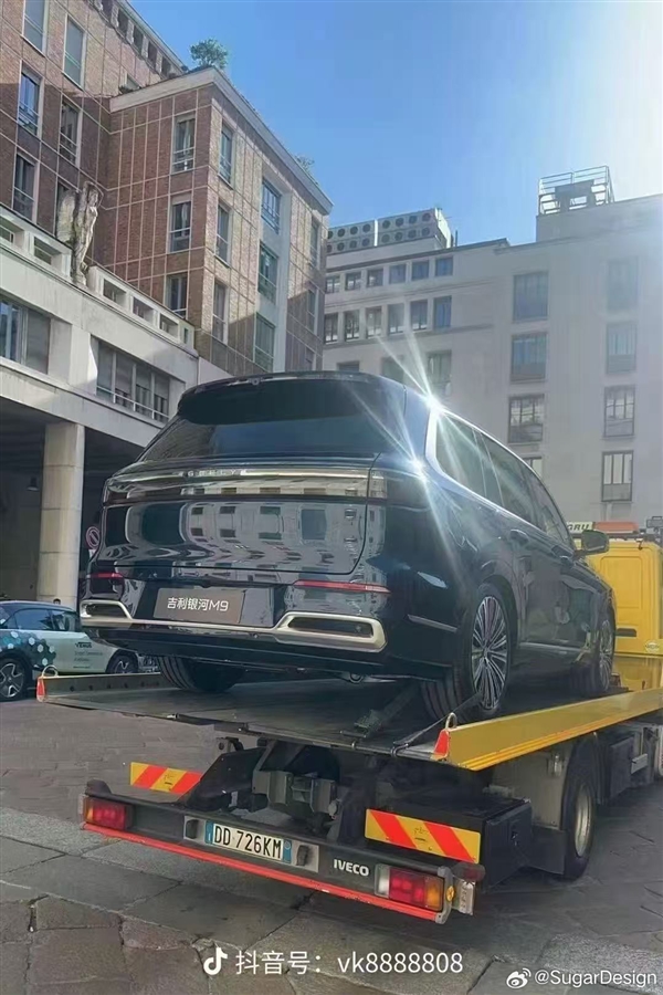 吉利家的大六座SUV！银河M9实车曝光：预计售价20万级 银河M9 第1张