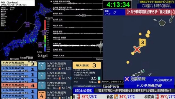 日本末日预言没成真!超20万人熬夜看日本强震监测直播 日本末日预言 第2张 日本末日预言没成真!超20万人熬夜看日本强震监测直播 日本末日预言 第2张