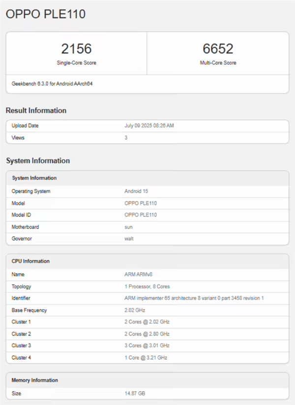OPPO首款内置风扇手机!OPPO K13 Turbo跑分出炉:确认骁龙8s Gen4 OPPO Turbo 骁龙8s 第1张 OPPO首款内置风扇手机!OPPO K13 Turbo跑分出炉:确认骁龙8s Gen4 OPPO Turbo 骁龙8s 第1张