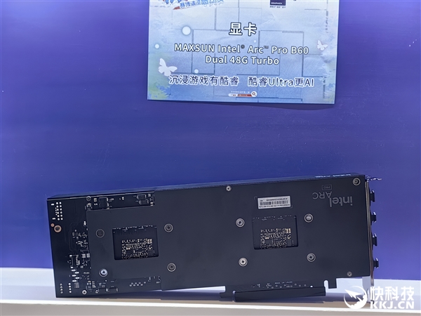 四卡八芯192GB显存!铭瑄秀Intel锐炫Pro B60显卡工作站 Intel锐炫Pro B60显卡 第3张 四卡八芯192GB显存!铭瑄秀Intel锐炫Pro B60显卡工作站 Intel锐炫Pro B60显卡 第3张