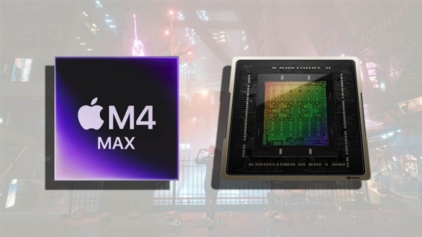 电池供电运行《赛博朋克2077》：苹果M4 Max能效比才略高于RTX 5090 电池供电运行赛博朋克2077 苹果M4 Max能效略高于RTX 第2张