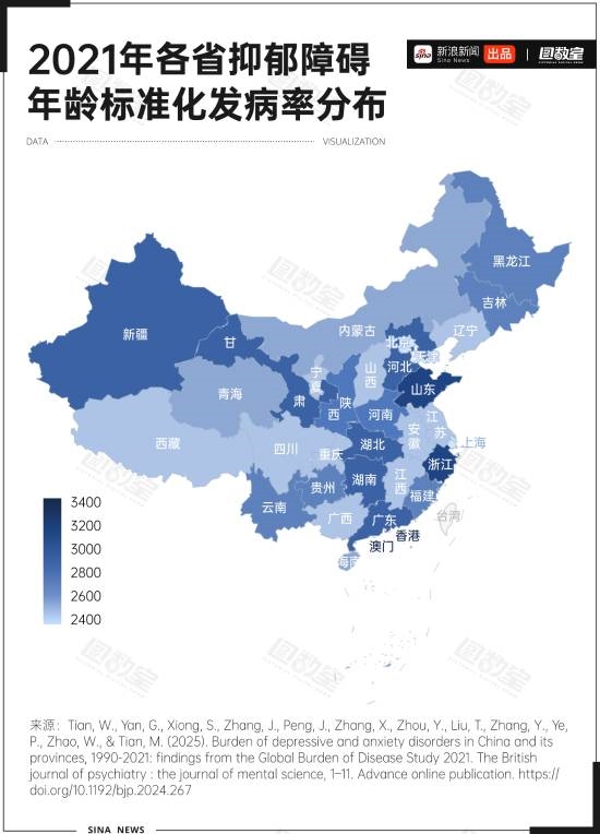 中国近亿人受抑郁症折磨:天津抑郁率最低 抑郁症 第2张 中国近亿人受抑郁症折磨:天津抑郁率最低 抑郁症 第2张