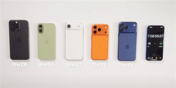 不用担心了！iPhone Air续航实测出炉：与iPhone 17基本一致 iPhone Air续航 第2张