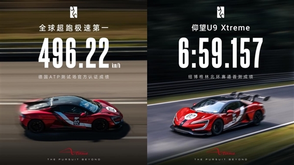 地表最快汽车！仰望U9X轮胎揭秘：国内首款超500km/h定制轮胎 仰望U9X 第1张