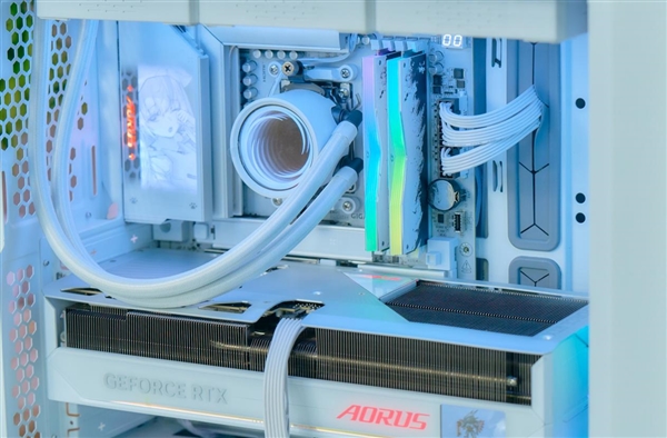 融入雕妹二次元设计!技嘉B850 AORUS ELITE-P ICE主板图赏 技嘉B850 ICE主板 第3张 融入雕妹二次元设计!技嘉B850 AORUS ELITE-P ICE主板图赏 技嘉B850 ICE主板 第3张