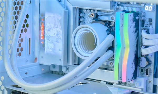 融入雕妹二次元设计!技嘉B850 AORUS ELITE-P ICE主板图赏 技嘉B850 ICE主板 第4张 融入雕妹二次元设计!技嘉B850 AORUS ELITE-P ICE主板图赏 技嘉B850 ICE主板 第4张