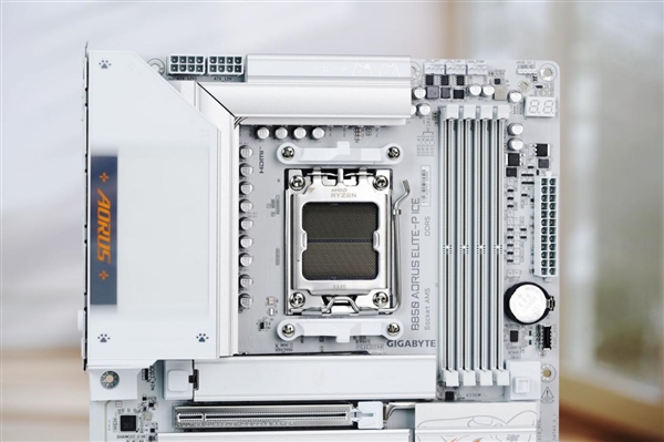 融入雕妹二次元设计!技嘉B850 AORUS ELITE-P ICE主板图赏 技嘉B850 ICE主板 第9张 融入雕妹二次元设计!技嘉B850 AORUS ELITE-P ICE主板图赏 技嘉B850 ICE主板 第9张