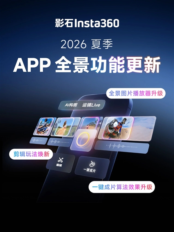 影石App重磅更新:静态全景照片一键生成Live动图 影石App 第6张 影石App重磅更新:静态全景照片一键生成Live动图 影石App 第6张