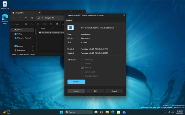Windows 11大换血!新版界面曝光:遗留窗口全部用WinUI3替换 11 WinUI3 第4张 Windows 11大换血!新版界面曝光:遗留窗口全部用WinUI3替换 11 WinUI3 第4张