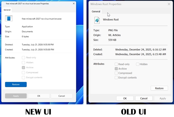 Windows 11大换血!新版界面曝光:遗留窗口全部用WinUI3替换 11 WinUI3 第5张 Windows 11大换血!新版界面曝光:遗留窗口全部用WinUI3替换 11 WinUI3 第5张