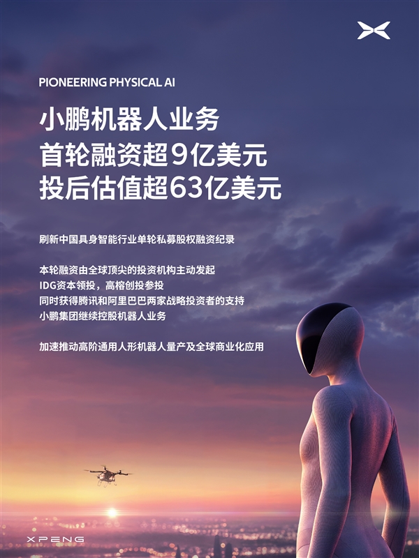 何小鹏放话:小鹏人形机器人要真正量产 和市面产品全都不一样 小鹏人形机器人 第2张 何小鹏放话:小鹏人形机器人要真正量产 和市面产品全都不一样 小鹏人形机器人 第2张