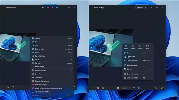 Windows 11照片应用大更新!大幅瘦身不臃肿:速度提升近一倍 11照片应用 第2张 Windows 11照片应用大更新!大幅瘦身不臃肿:速度提升近一倍 11照片应用 第2张