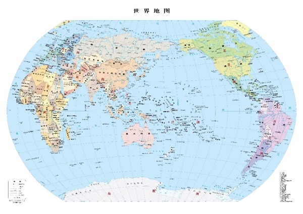美国反对无效！用了400多年的世界地图画法突然被联合国换了 世界地图画法 第13张